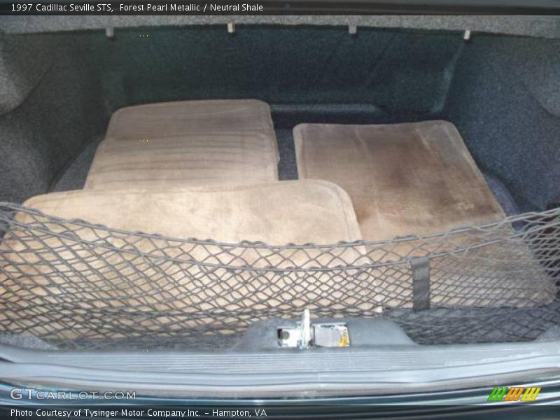 Forest Pearl Metallic / Neutral Shale 1997 Cadillac Seville STS