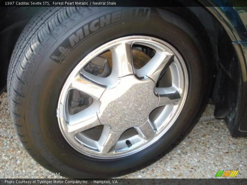 Forest Pearl Metallic / Neutral Shale 1997 Cadillac Seville STS