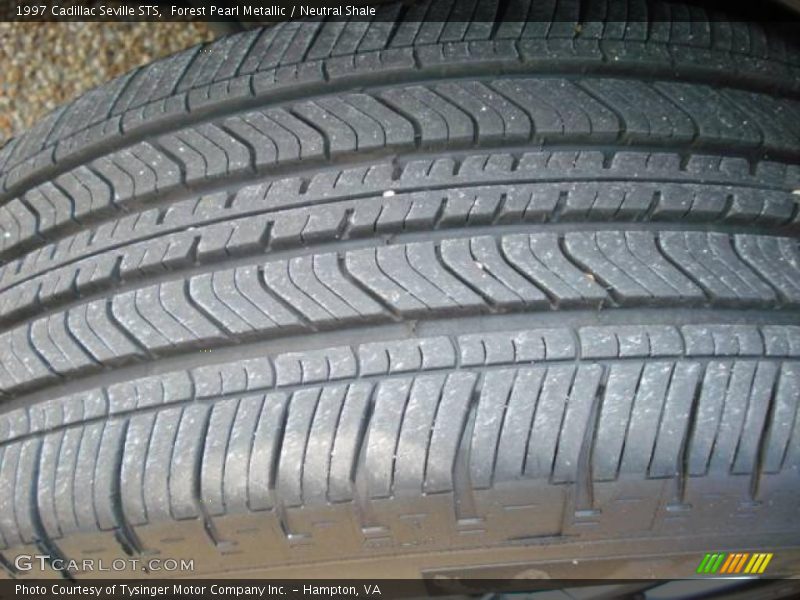 Forest Pearl Metallic / Neutral Shale 1997 Cadillac Seville STS