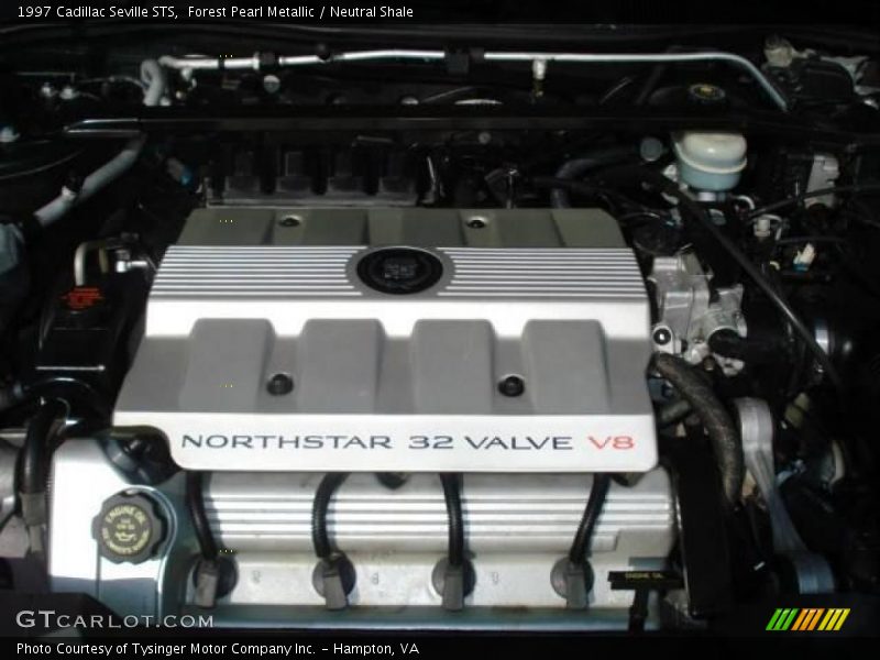 Forest Pearl Metallic / Neutral Shale 1997 Cadillac Seville STS