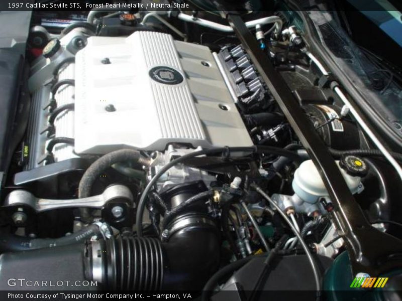 Forest Pearl Metallic / Neutral Shale 1997 Cadillac Seville STS