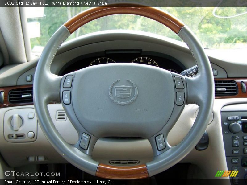 White Diamond / Neutral Shale 2002 Cadillac Seville SLS