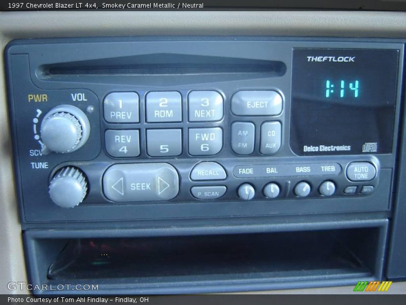 Smokey Caramel Metallic / Neutral 1997 Chevrolet Blazer LT 4x4