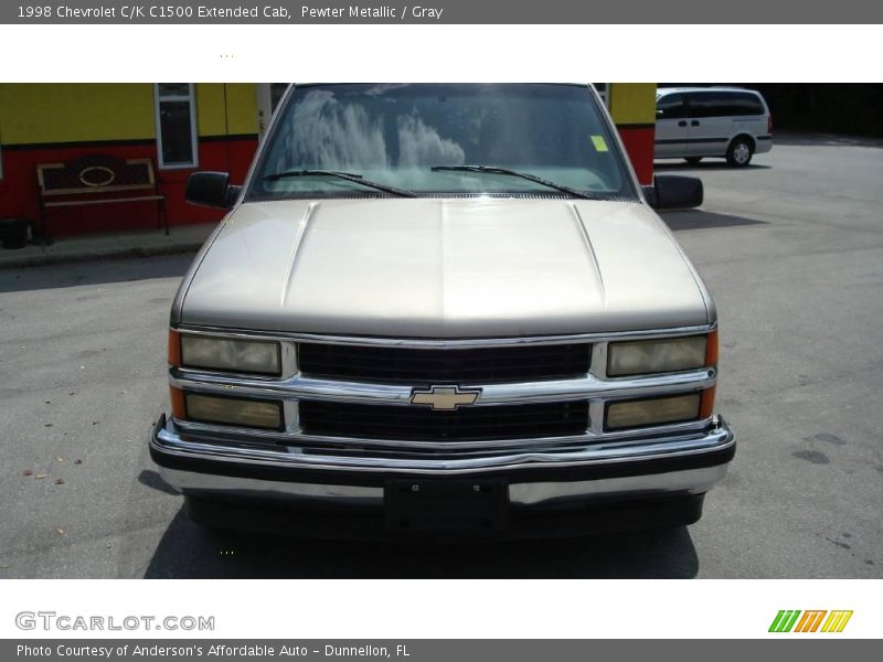 Pewter Metallic / Gray 1998 Chevrolet C/K C1500 Extended Cab