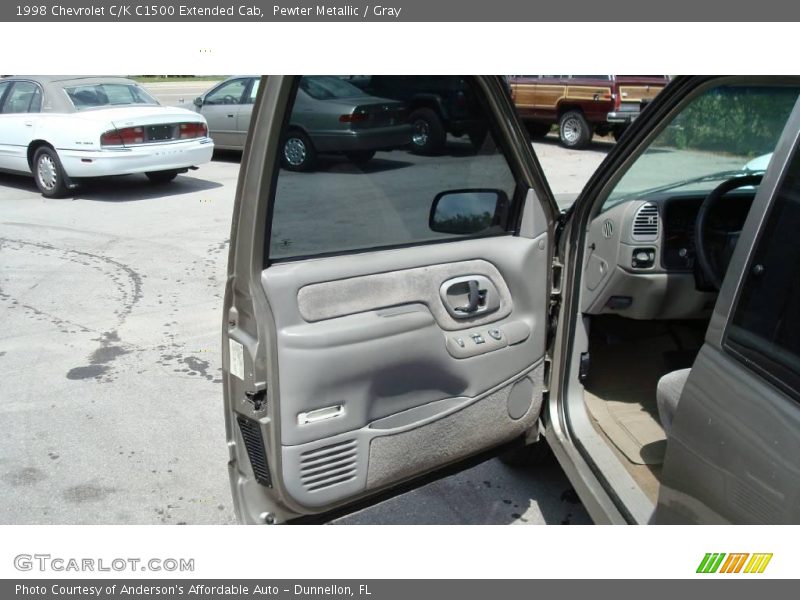 Pewter Metallic / Gray 1998 Chevrolet C/K C1500 Extended Cab