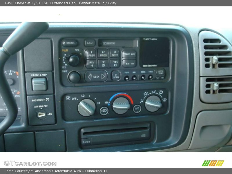 Pewter Metallic / Gray 1998 Chevrolet C/K C1500 Extended Cab