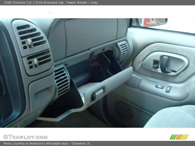 Pewter Metallic / Gray 1998 Chevrolet C/K C1500 Extended Cab