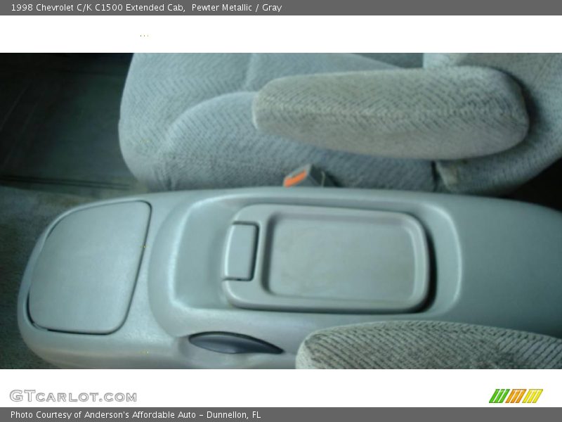 Pewter Metallic / Gray 1998 Chevrolet C/K C1500 Extended Cab