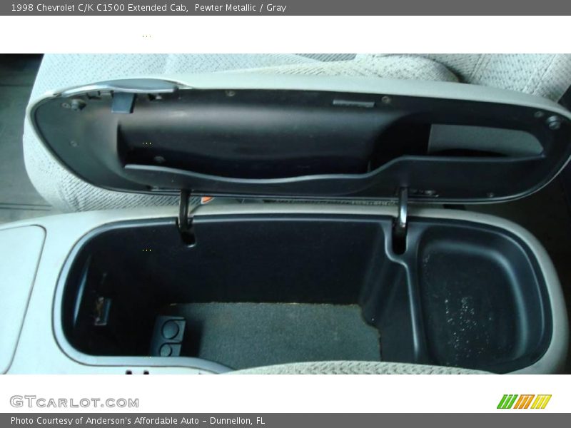 Pewter Metallic / Gray 1998 Chevrolet C/K C1500 Extended Cab