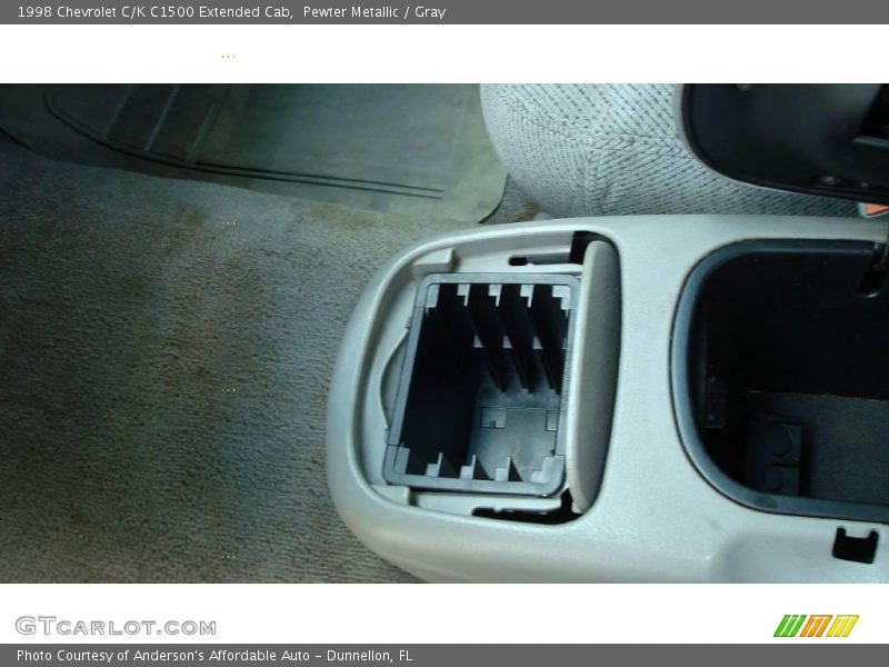 Pewter Metallic / Gray 1998 Chevrolet C/K C1500 Extended Cab