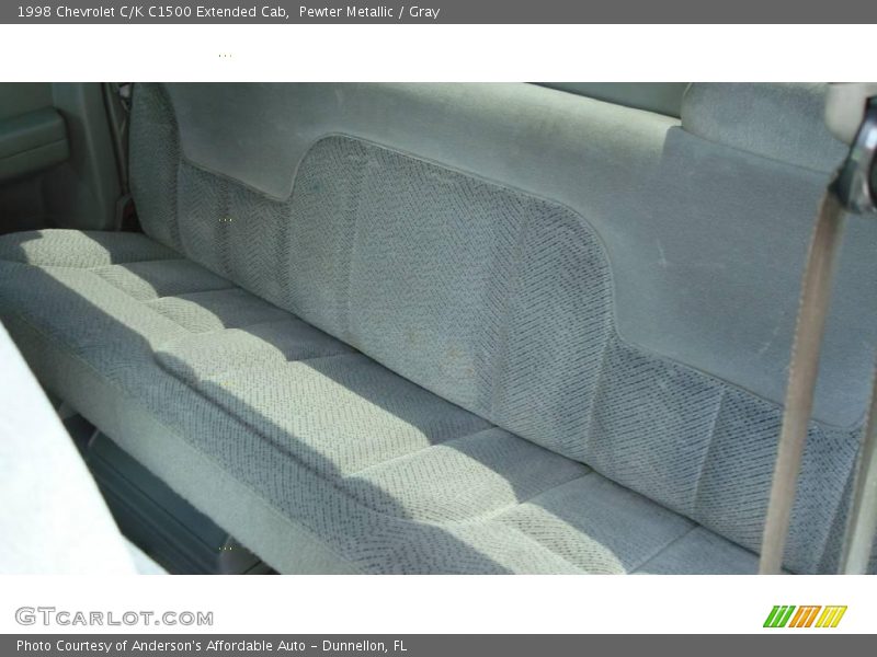 Pewter Metallic / Gray 1998 Chevrolet C/K C1500 Extended Cab