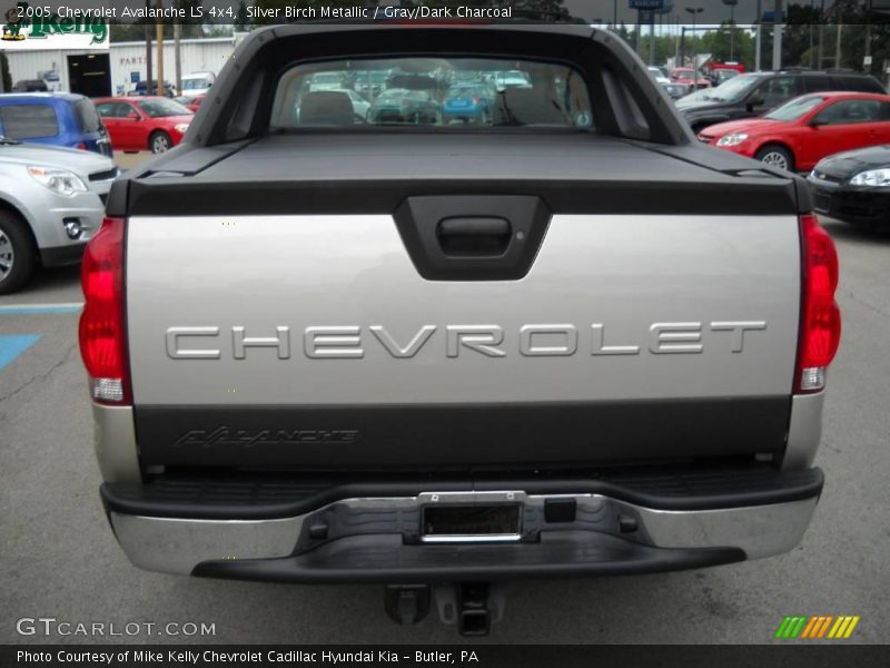 Silver Birch Metallic / Gray/Dark Charcoal 2005 Chevrolet Avalanche LS 4x4