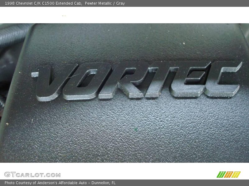 Pewter Metallic / Gray 1998 Chevrolet C/K C1500 Extended Cab
