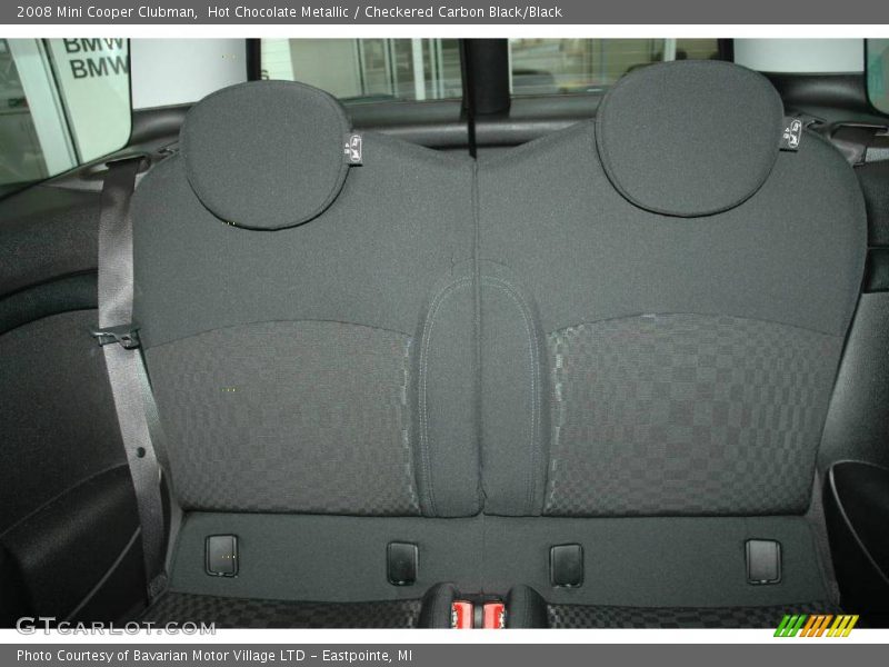 Hot Chocolate Metallic / Checkered Carbon Black/Black 2008 Mini Cooper Clubman
