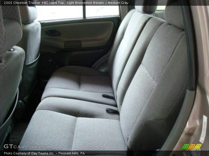 Light Bronzemist Metallic / Medium Gray 2003 Chevrolet Tracker 4WD Hard Top