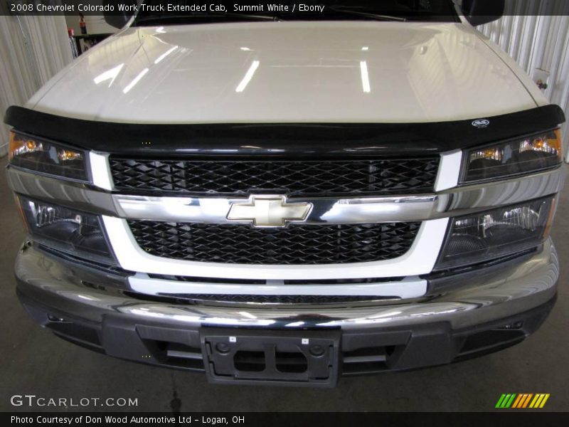 Summit White / Ebony 2008 Chevrolet Colorado Work Truck Extended Cab