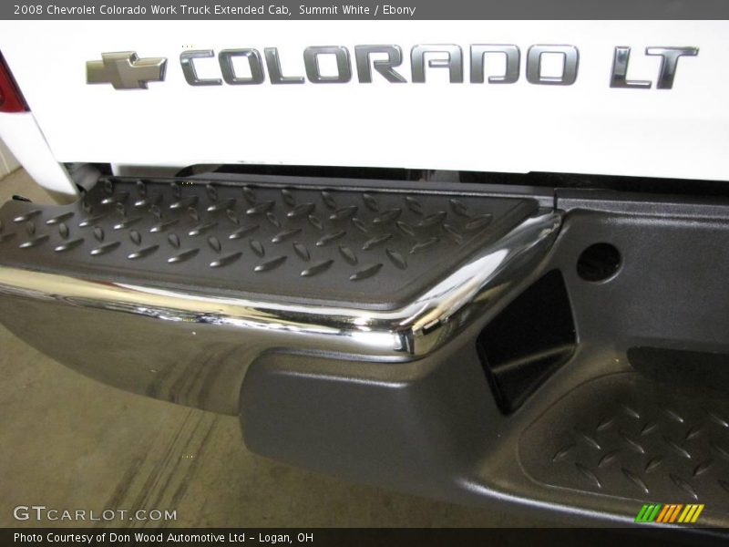 Summit White / Ebony 2008 Chevrolet Colorado Work Truck Extended Cab
