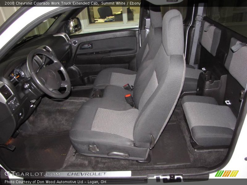 Summit White / Ebony 2008 Chevrolet Colorado Work Truck Extended Cab