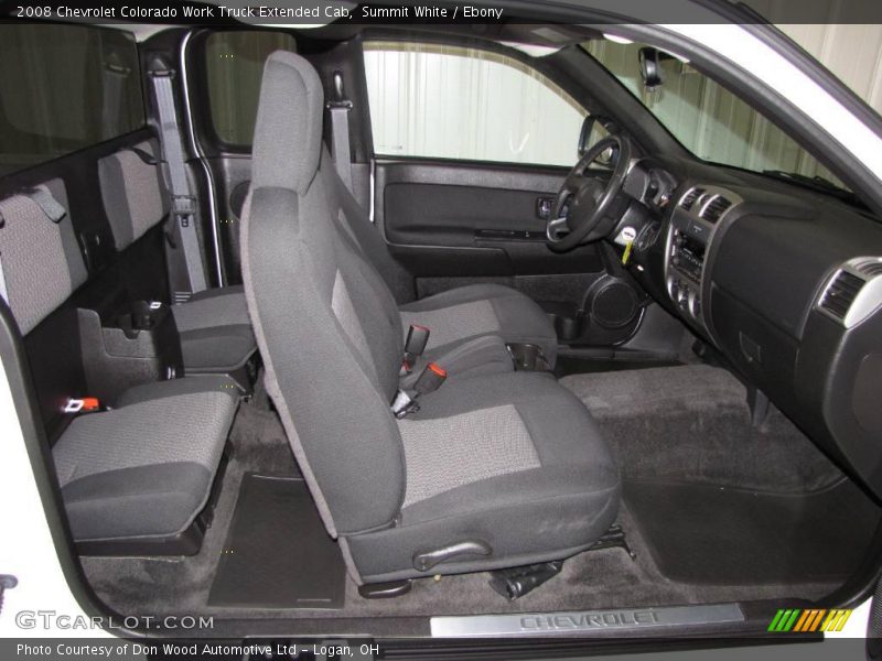 Summit White / Ebony 2008 Chevrolet Colorado Work Truck Extended Cab