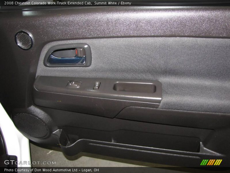 Summit White / Ebony 2008 Chevrolet Colorado Work Truck Extended Cab