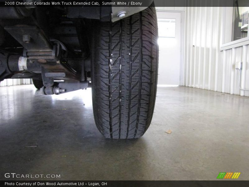 Summit White / Ebony 2008 Chevrolet Colorado Work Truck Extended Cab