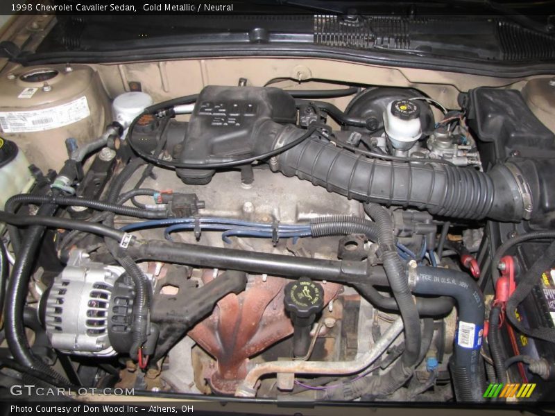 Gold Metallic / Neutral 1998 Chevrolet Cavalier Sedan