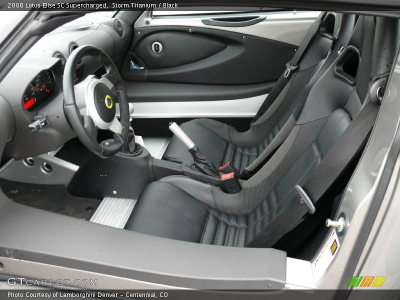 Black Interior - 2008 Elise SC Supercharged 