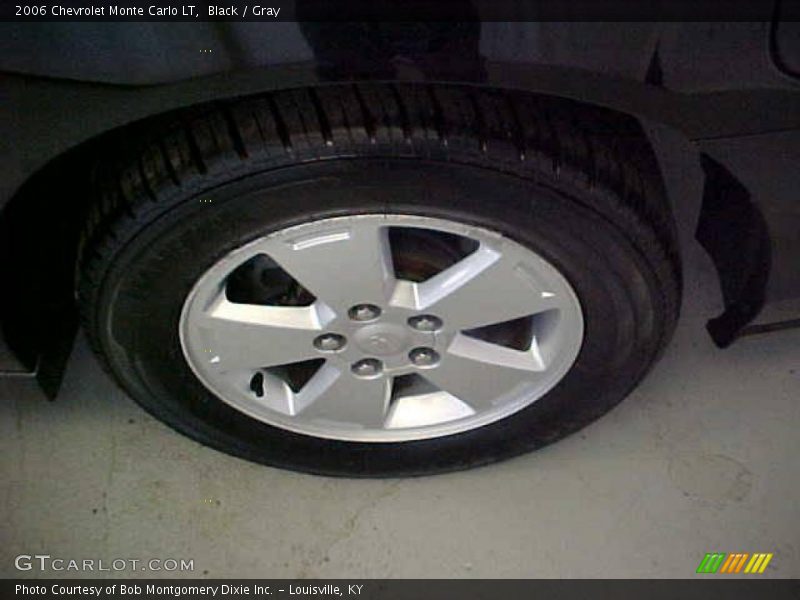 Black / Gray 2006 Chevrolet Monte Carlo LT