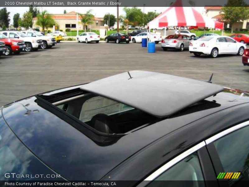 Black Granite Metallic / Ebony 2010 Chevrolet Malibu LT Sedan