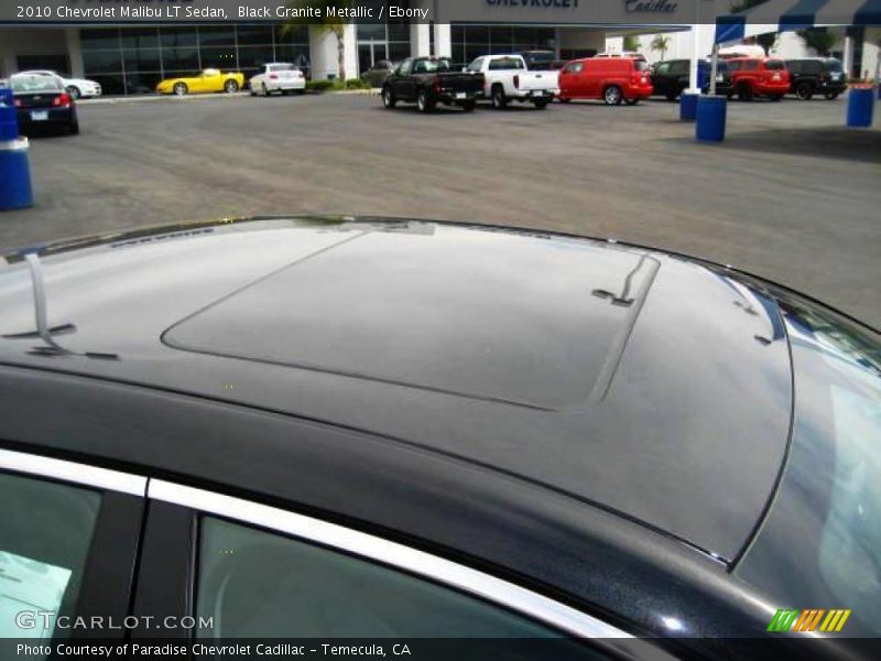 Black Granite Metallic / Ebony 2010 Chevrolet Malibu LT Sedan