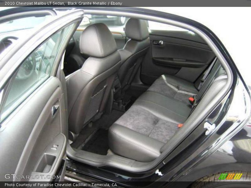 Black Granite Metallic / Ebony 2010 Chevrolet Malibu LT Sedan