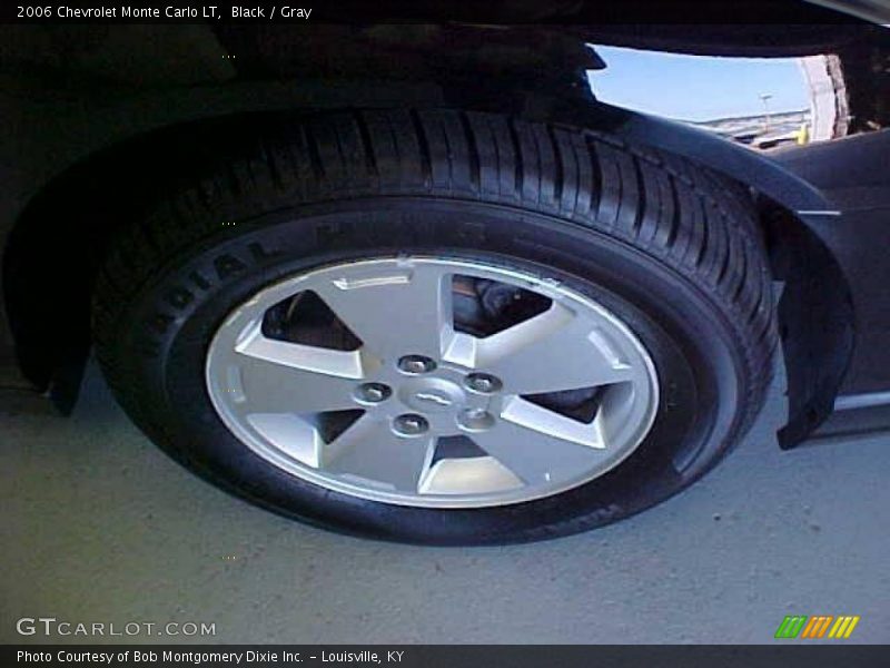 Black / Gray 2006 Chevrolet Monte Carlo LT