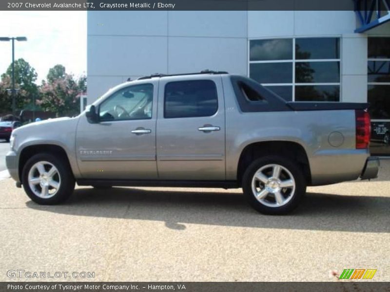 Graystone Metallic / Ebony 2007 Chevrolet Avalanche LTZ