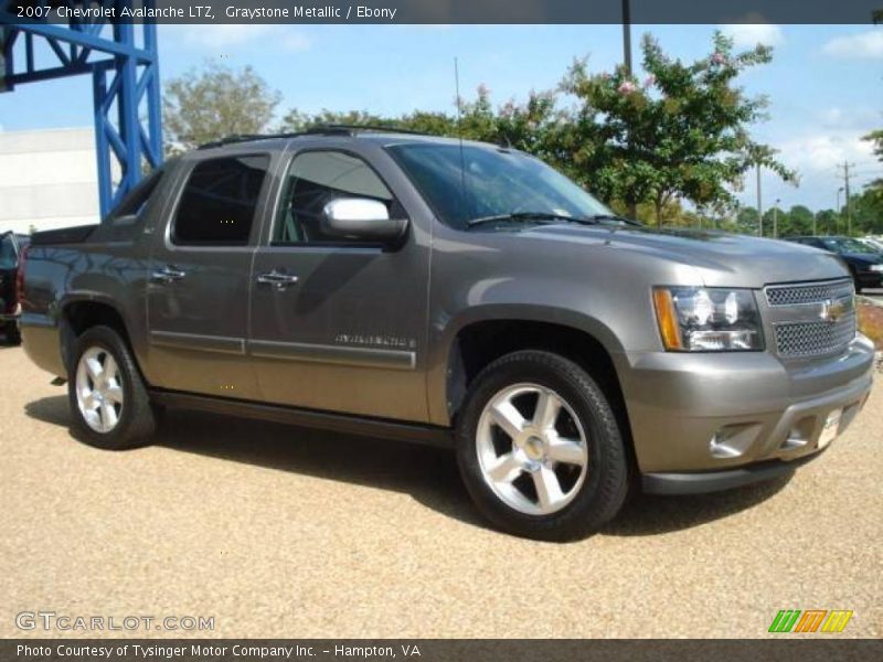 Graystone Metallic / Ebony 2007 Chevrolet Avalanche LTZ