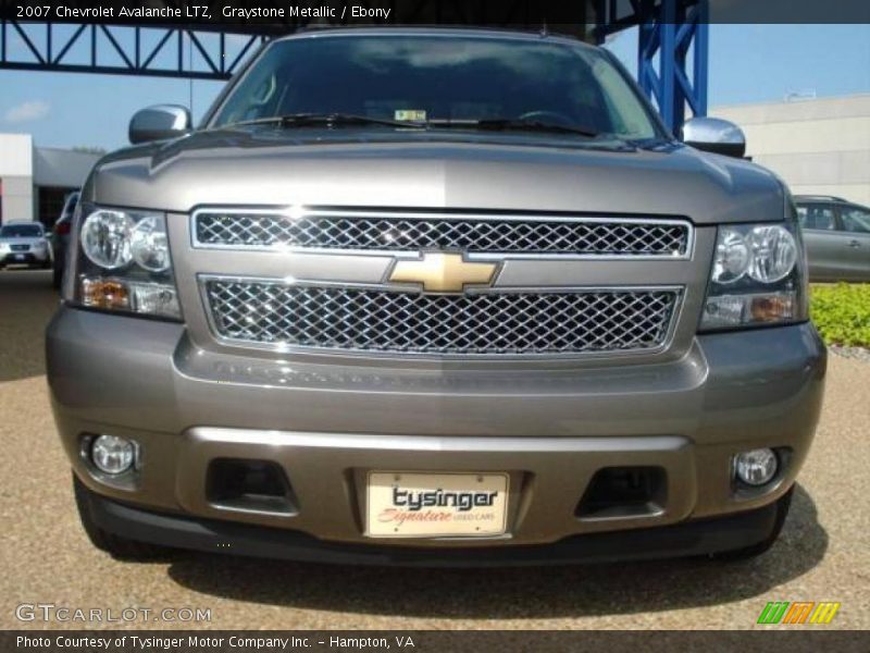 Graystone Metallic / Ebony 2007 Chevrolet Avalanche LTZ