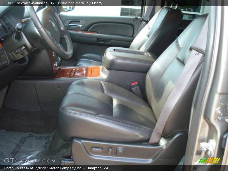 Graystone Metallic / Ebony 2007 Chevrolet Avalanche LTZ