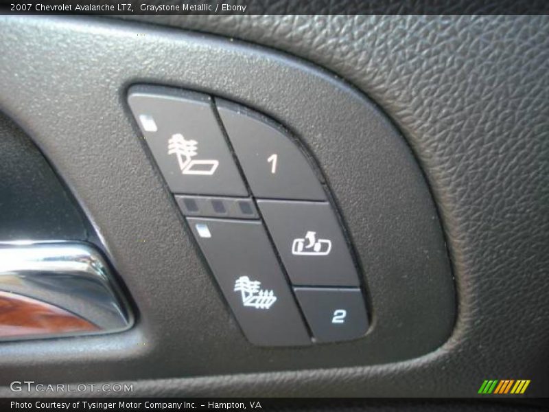 Graystone Metallic / Ebony 2007 Chevrolet Avalanche LTZ