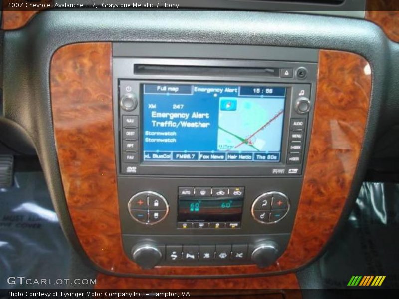 Graystone Metallic / Ebony 2007 Chevrolet Avalanche LTZ