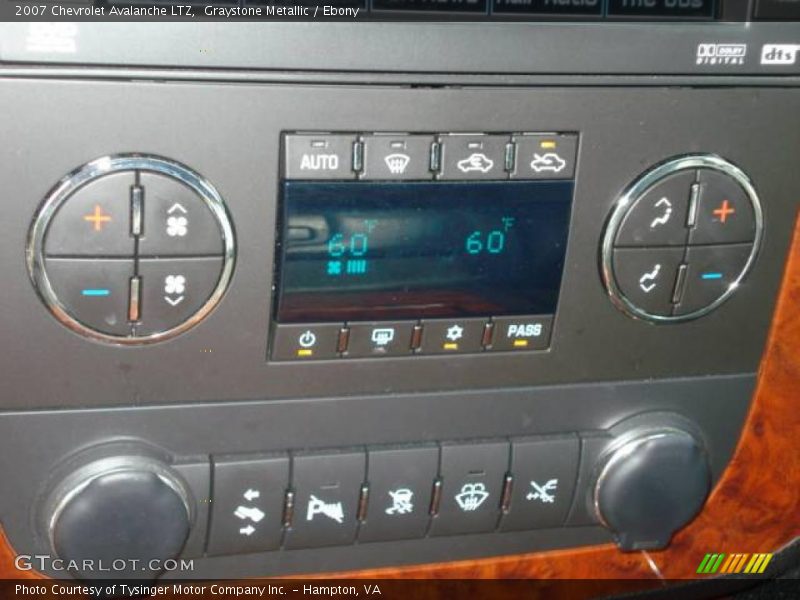 Graystone Metallic / Ebony 2007 Chevrolet Avalanche LTZ