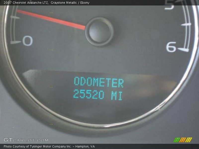 Graystone Metallic / Ebony 2007 Chevrolet Avalanche LTZ