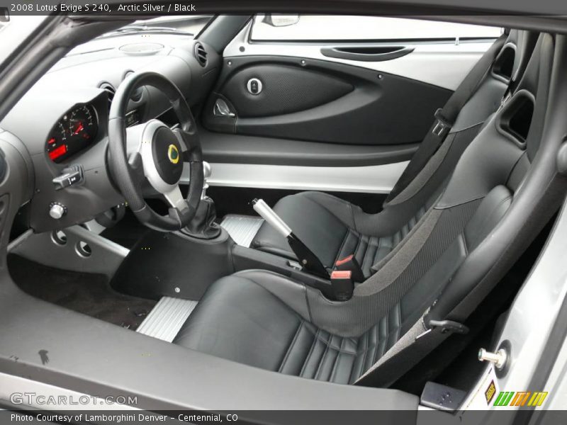 Black Interior - 2008 Exige S 240 