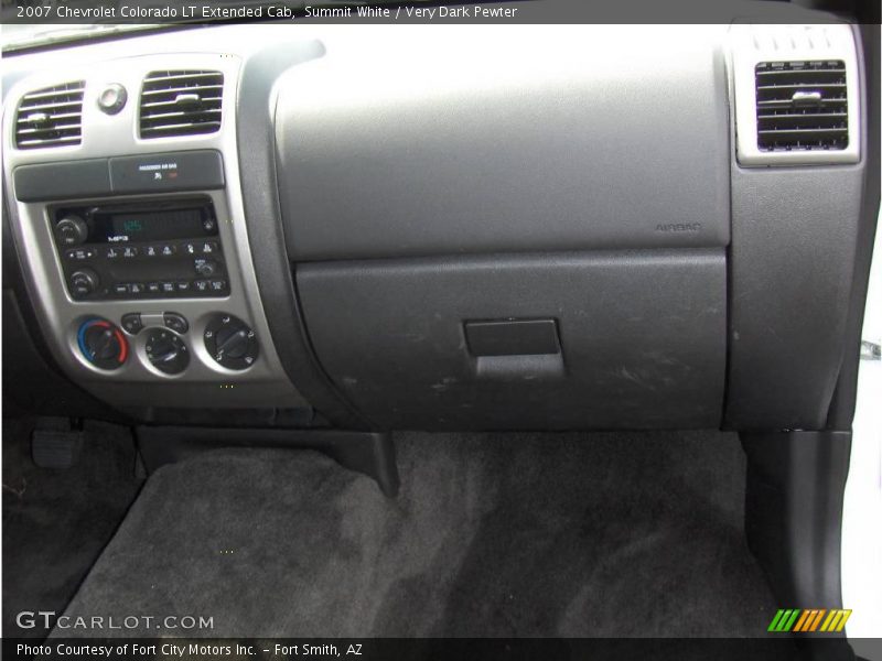 Summit White / Very Dark Pewter 2007 Chevrolet Colorado LT Extended Cab