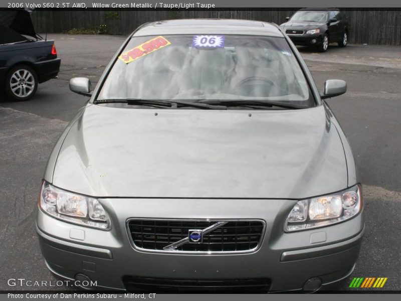 Willow Green Metallic / Taupe/Light Taupe 2006 Volvo S60 2.5T AWD