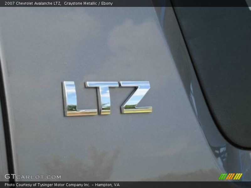 Graystone Metallic / Ebony 2007 Chevrolet Avalanche LTZ