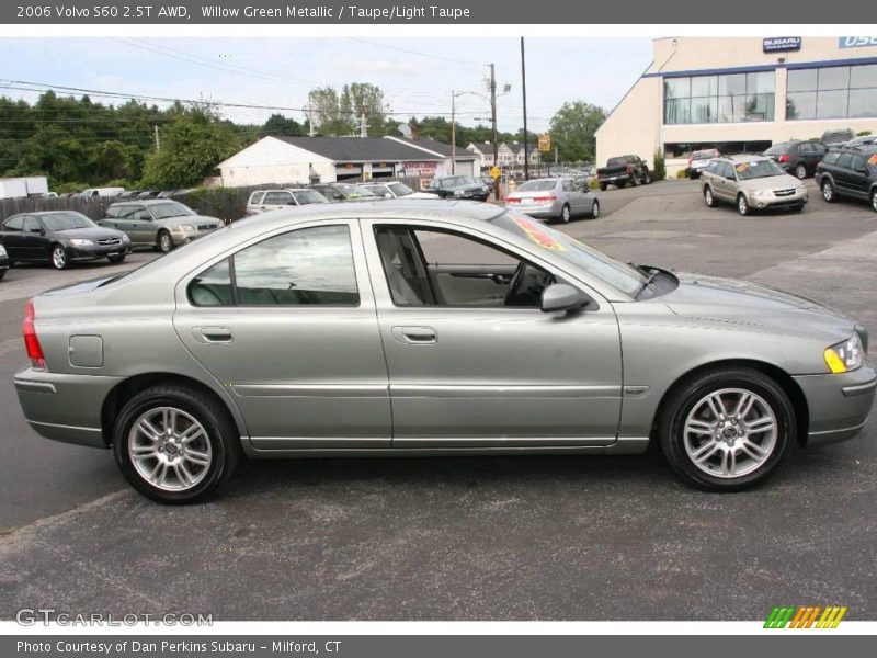 Willow Green Metallic / Taupe/Light Taupe 2006 Volvo S60 2.5T AWD