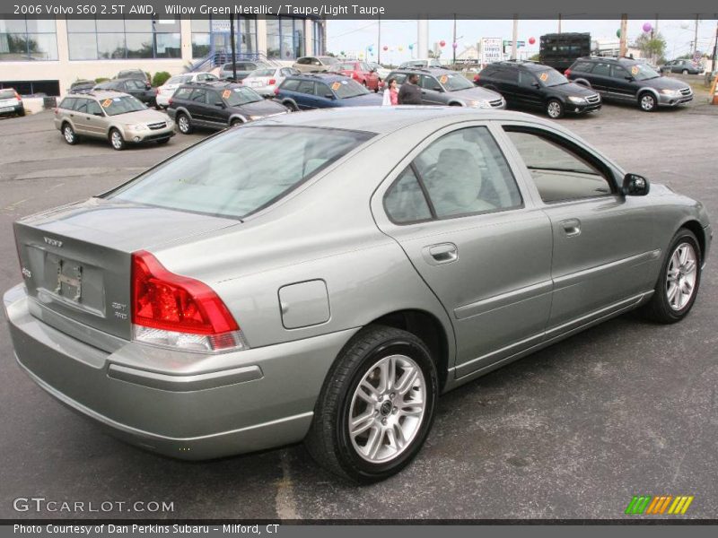 Willow Green Metallic / Taupe/Light Taupe 2006 Volvo S60 2.5T AWD