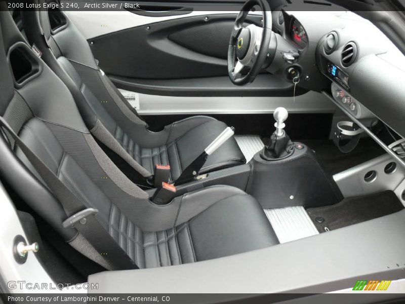  2008 Exige S 240 Black Interior