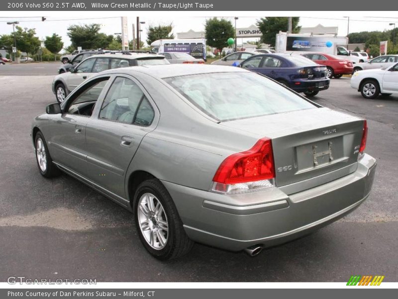 Willow Green Metallic / Taupe/Light Taupe 2006 Volvo S60 2.5T AWD