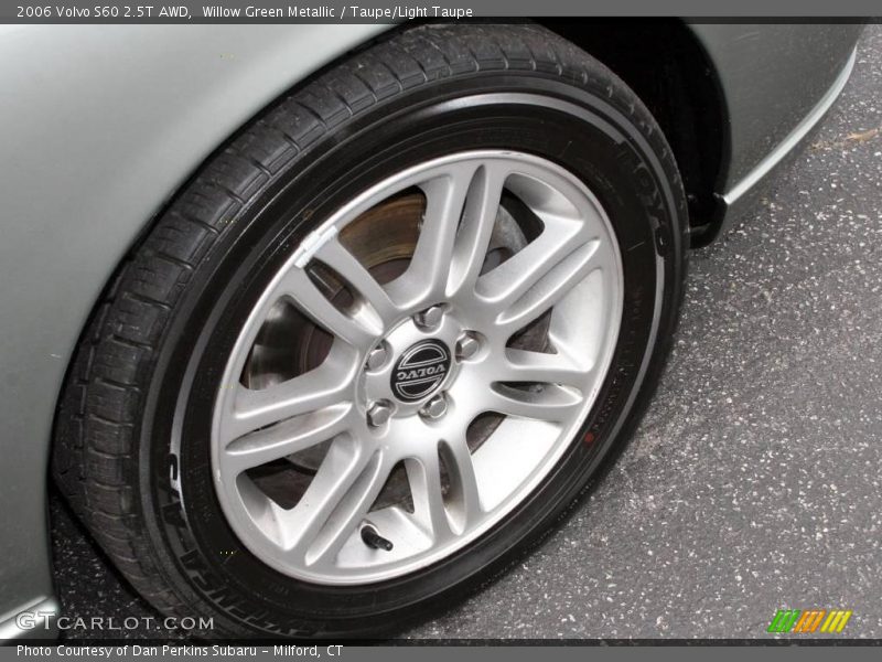 Willow Green Metallic / Taupe/Light Taupe 2006 Volvo S60 2.5T AWD