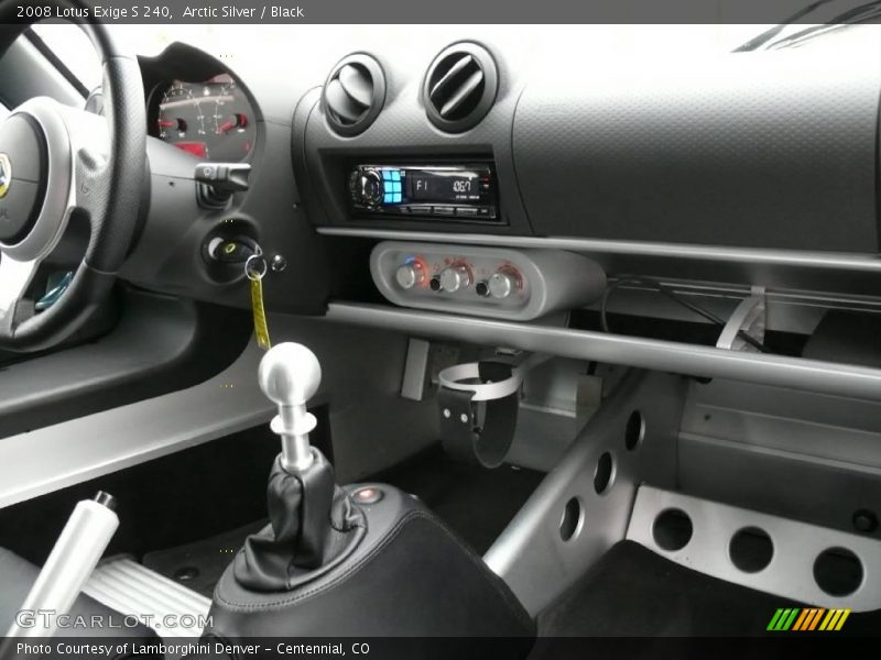 Dashboard of 2008 Exige S 240